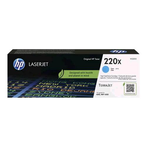 HP 220X TONER CIANO PER Color LaserJet Pro MFP 4301, MFP 4303