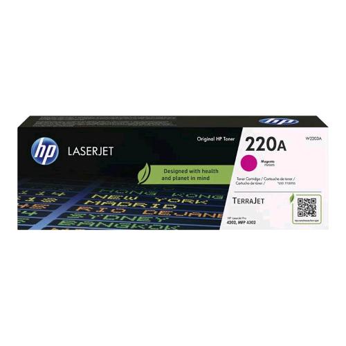 HP 220A TONER MAGENTA PER Color LaserJet Pro MFP 4301, MFP 4303 1.800 PAGINE