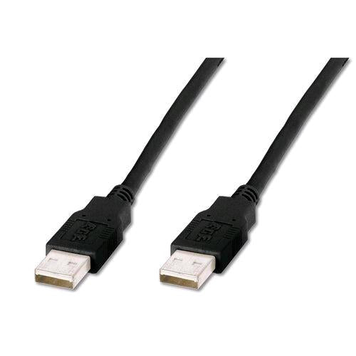 DIGITUS CAVO USB-A 2.0 MASCHIO/MASCHIO 1 MT NERO
