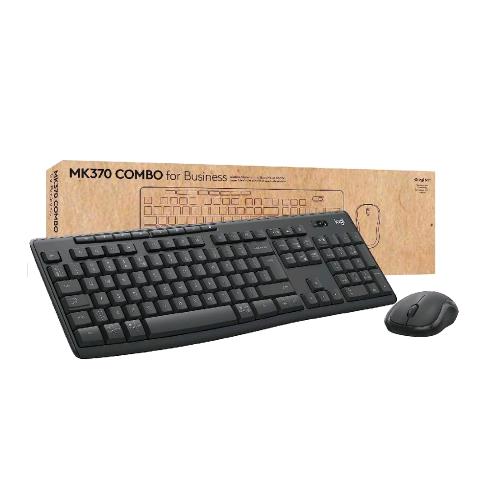 LOGITECH MK370 KIT FOR BUSINESS TASTIERA E MOUSE OTTICO WIRELESS SILENZIOSO RICE