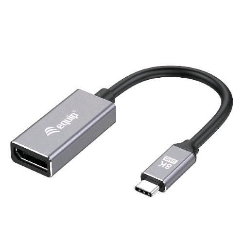 EQUIP ADATTATORE DA USB-C A DISPLAYPORT 1.4 8K/30Hz (COMPATIBILE THUNDERBOLT 3/4
