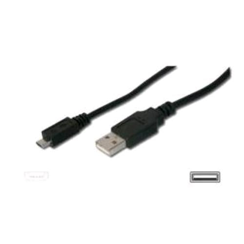 DIGITUS AK67421 CAVO DA MICRO USB A USB-A 2.0 1.8 MT NERO