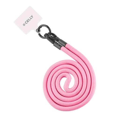 CELLY FREEDOM LACET LACCIO DA COLLO PER SMARTPHONE CON GANCI IN METALLO REMOVIBI