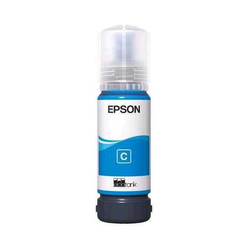 EPSON T09B240 107 ECOTANK BOTTIGLIA DI INCHIOSTRO ORIGINALE INK 70 ML CYAN