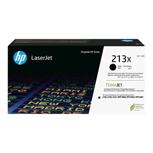 HP 213X TONER NERO ALTA RESA PER COLOR LASERJET 5700, 5800, 6700, 6701, 6800, 68