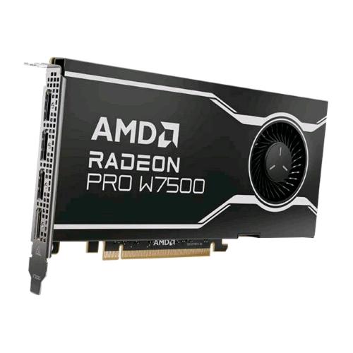 AMD RADEON PRO W7500 8GB GDDR6 INTERFACCIA PCI EXPRESS 4.0 x8 RAFFREDDAMENTO ATT