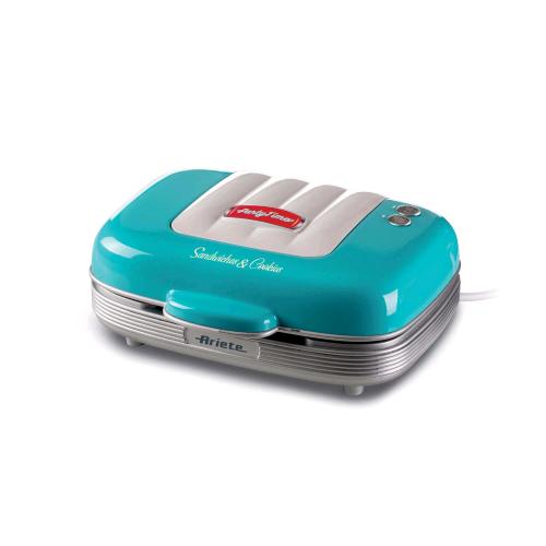 ARIETE SANDWICHES & COOKIES PARTY TIME ELETTRICA MULTIFUNZIONE 700W 3 PIASTRE AN