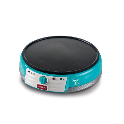ARIETE 202 CREPES MAKER AZZURRO PARTY TIME PIASTRA ELETTRICA PER CREPES 1.000 W