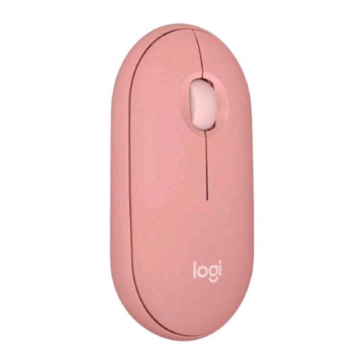 LOGITECH M350S PEBBLE MOUSE 2 MOUSE OTTICO WIRELESS + BLUETOOTH 3 PULSANTI CLICK