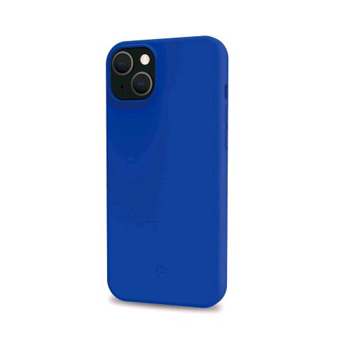CELLY APPLE iPHONE 15 PLUS COVER IN MORBIDO TPU CON FINITURE SOFT TOUCH BLUE