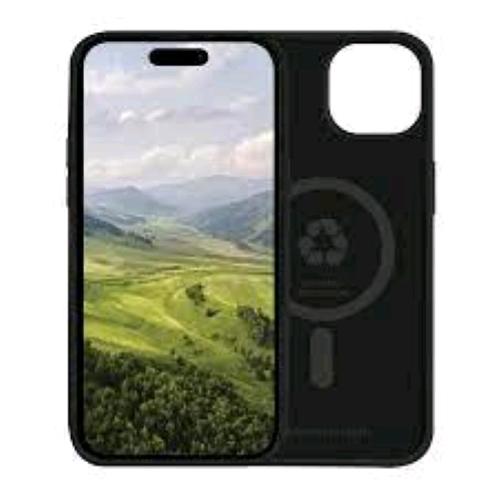 DBRAMANTE 1928 MONACO APPLE iPHONE 15 PRO COVER MAGSAVE BLACK