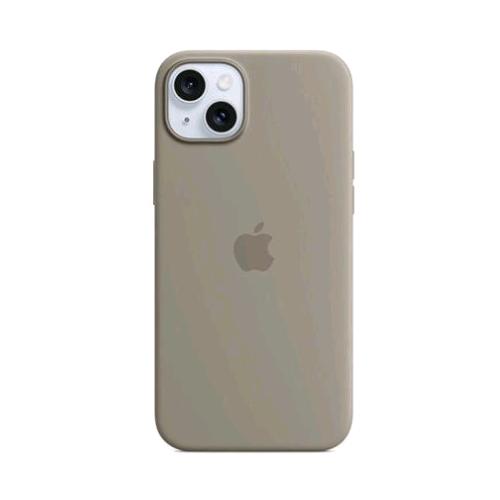 APPLE iPHONE 15 PLUS CUSTODIA MAGSAFE IN SILICONE CLAY