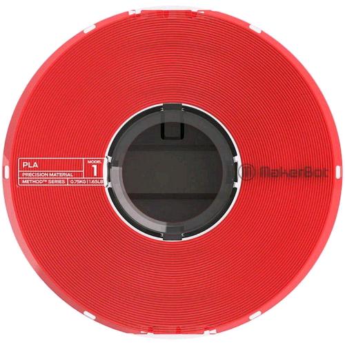 MAKERBOT 375-0018A PLA PRECISION MATERIAL TRUE RED FILAMENTO PER STAMPANTI 3D 75