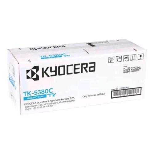 KYOCERA TK-5380C TONER CIANO PER ECOYS PA4000cx_ECOSYS MA4000cix_cifx 10.000 PAG
