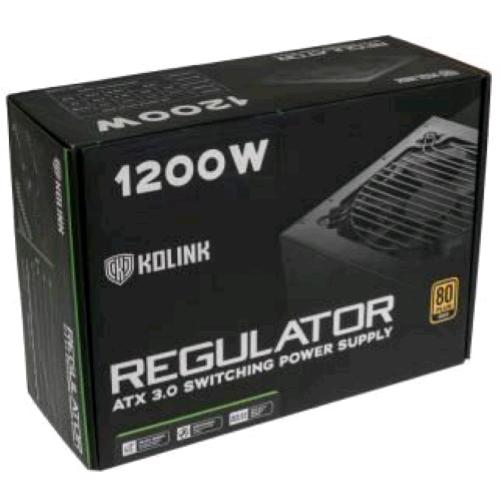 KOLINK REGULATOR ALIMENTATORE ATX 1.200W MODULARE CERTIFICAZIONE 80+ GOLD RAFFRE