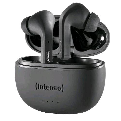 INTENSO T300A TRUE WIRELESS EARPHONE AURICOLARI BLUETOOTH CON CANCELLAZIONE DEL