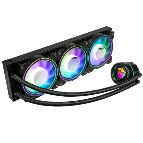 KOLINK UMBRA VOID 360 ARGB CPU LIQUID COOLER DISSIPATORE A LIQUIDO 3 VENTOLE 360