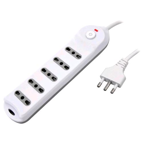 MEDIACOM MD-PM104 MULTIPRESA 5 POSTI BPASSO CON INTERRUTTORE CON PROTEZIONE TERM