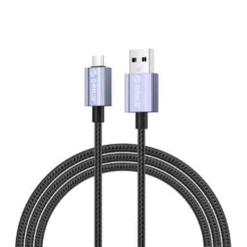 ORICO GQA15 CAVO DA USB-A A USB-C MASCHIO/MASCHIO 5A 1 MT NERO/GRIGIO