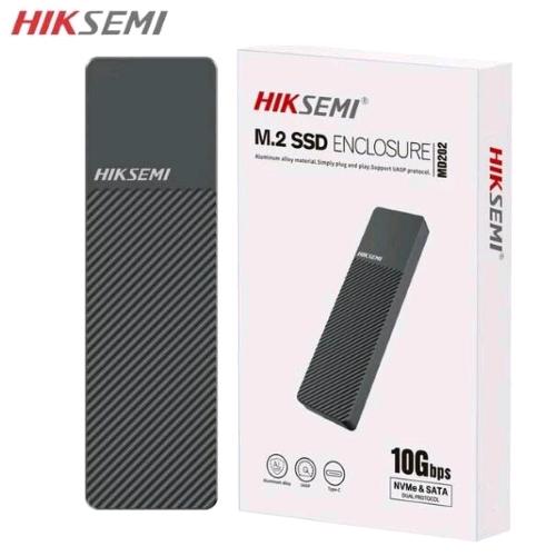 HIKVISION MD202 M.2 NVMe SATA SSD ENCLOSURE ALUMINUM 10Gbps