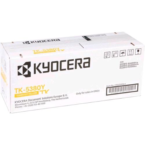 KYOCERA TK-5380Y TONER GIALLO PER ECOSYS PA4000cx / ECOSYS MA4000cix_cifx