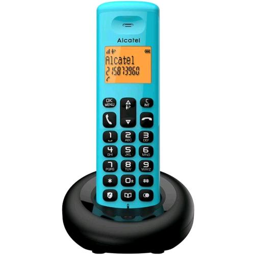 ALCATEL E160 CORDLESS DECT AMPIO DISPLAY A 2 LINEE BLOCCO CHIAMATE IN ARRIVO CON