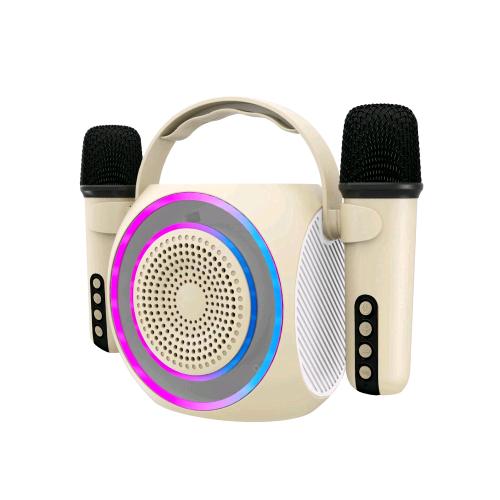 CELLY PARTY MIC2 SPEAKER WIRELESS CON DUE MICROFONI E LUCI RGB 5W INPUT JACK 3.5
