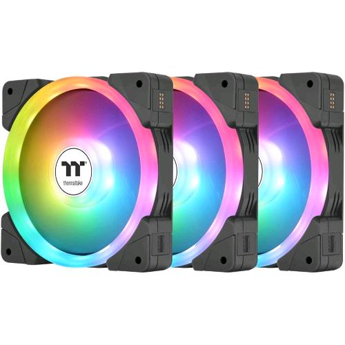 THERMALTAKE SWAFAN EX12 ARGB VENTOLA DI RAFFREDDAMENTO PER PC TT 120mm 3 FAN PAC