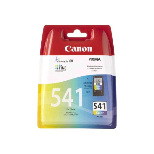 CANON CL-541 CARTUCCIA COLORE 8 ML (CIANO-MAGENTA-GIALLO) PER MG3150, MG3510, MG