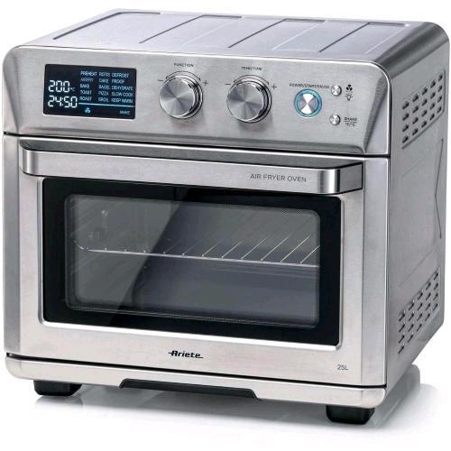ARIETE AIRY FRYER OVEN FRIGGITRICE AD ARIA + FORNO ELETTRICO 25 LT 1700 W DISPLA