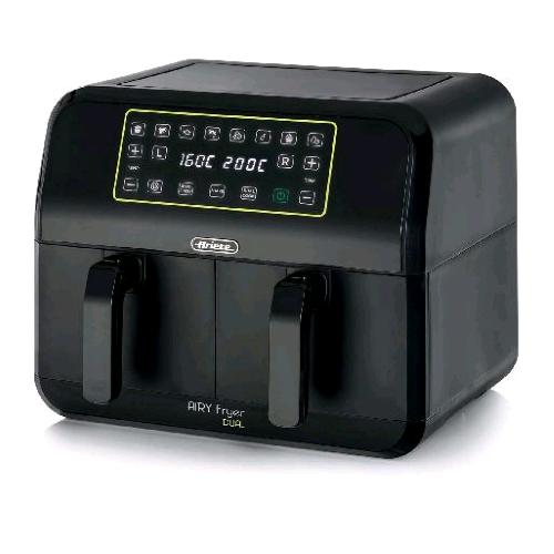 ARIETE AIRY FRYER DUAL FRIGGITRICE AD ARIA 1700W 8 LT DOPPIO CESTELLO CAPACITA'