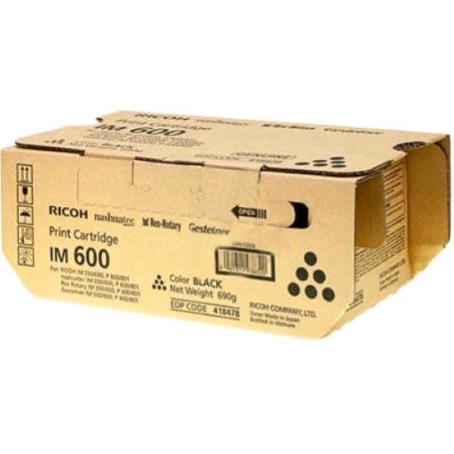 RICOH 418481 TONER NERO IM 600F/ IM 600SRF / P800 33.600 PAGINE