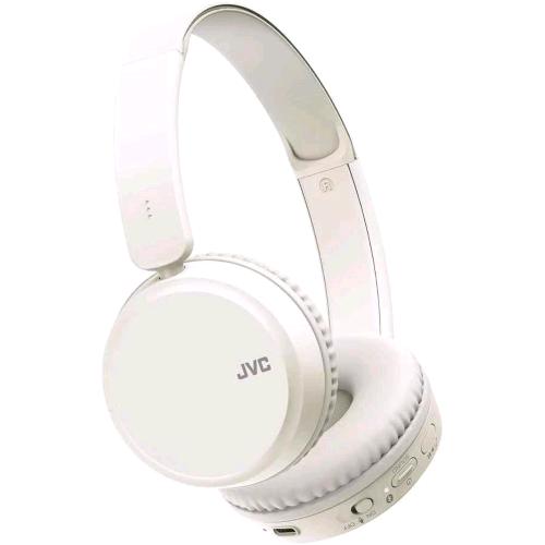 JVC HA-S36W-W-U CUFFIE ON-EAR WIRELESS BLUETOOTH 5.2 DEEP BASS PIEGHEVOLI BIANCO