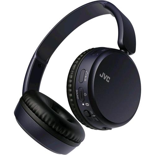 JVC HA-S36W-A-U CUFFIE ON-EAR WIRELESS BLUETOOTH 5.2 DEEP BASS PIEGHEVOLI BLU