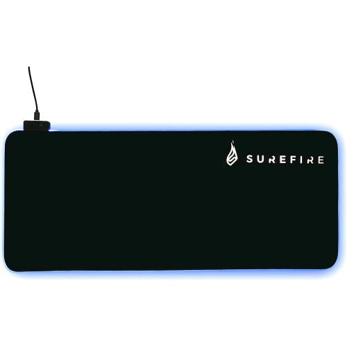 SUREFIRE SILENT FLIGHT RGB-680 MOUSE PAD TAPPETINO MOUSE GAMING LARGE IDROREPELL
