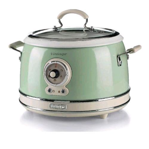 ARIETE 2904 CUOCIRISO ELETTRICO 650W VINTAGE CAPACITA' 3.5 LT 5 FUNZIONI D COTTU
