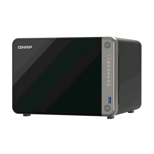 QNAP TS-AI642-8G NAS CHASSIS TOWER ARM CORTEX-A76 QUAD-CORE RAM 8GB 6 BAY HDD SA