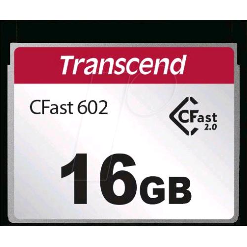TRANSCEND MEMORIA FLASH 16GB CFast 2.0