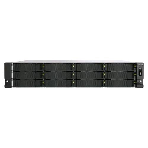 QNAP TS-H1277AXU-RP NAS CHASSIS RACK 2U AMD RYZEN 7 7000 5.3GHz RAM 32GB-12 BAY
