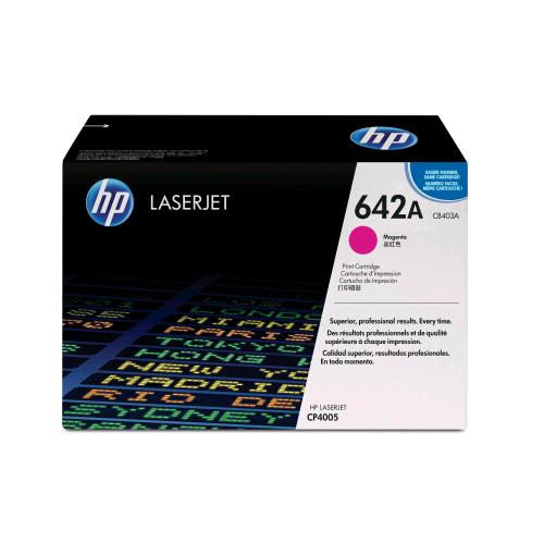 HP 642A TONER MAGENTA PER Color LaserJet CP4005dn, CP4005n 7.500 PAGINE