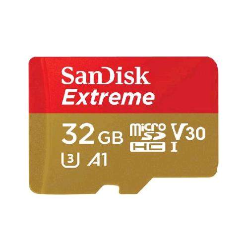 SANDISK EXTREME MICRO SDHC UHS-I 32GB CLASSE 3