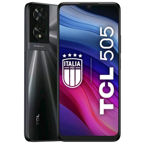 TCL 505 DUAL SIM 6.75" OCTA CORE 128GB RAM 4GB 4G LTE ITALIA SPACE GREY