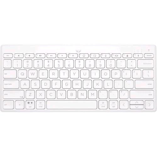 HP 350 COMPACT TASTIERA BLUETOOTH MULTIDISPOSITIVO FORMATO NINI BIANCA