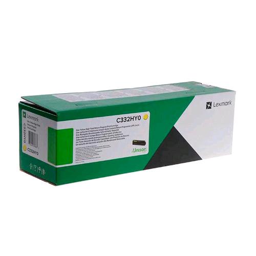 LEXMARK C332HY0 TONER GIALLO PER C3226 / MC3226 2.500 PAGINE