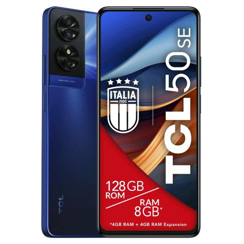 TCL 50SE DUAL SIM 6.78" OCTA CORE 128GB RAM 4GB 4G LTE ITALIA MIDNIGHT BLUE