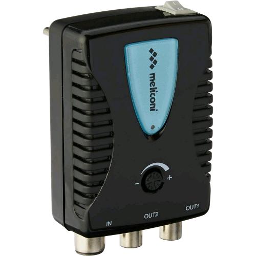 MELICONI AMP200 AMPLIFICATORE ANTENNA TV AMPLIFICATORE SEGNALE DIGITALE DA INTER