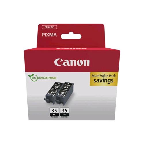 CANON PGI-35 BK TWIN PACK CONFEZIONE DA 2 PZ NERO 9.3 ML