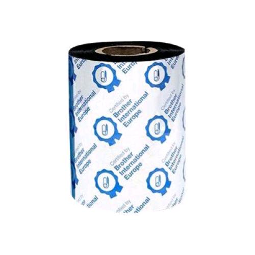 BROTHER PREMIUM RIBBON CERA/RESINA NERO NASTRO DI STAMPA 80mm x 300mm CONF 12 Pz