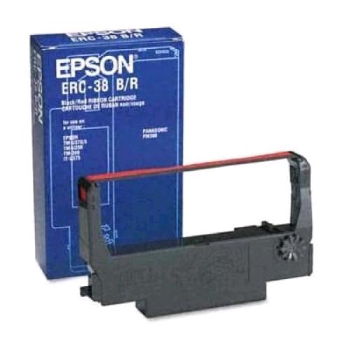 EPSON ERC-38BR NASTRO NERO/ROSSO