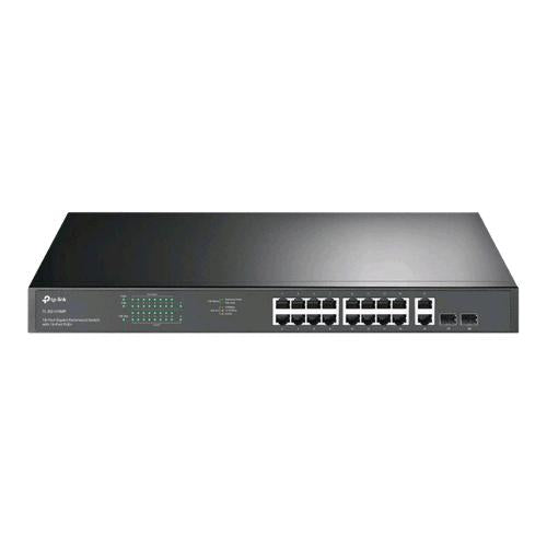 TP-LINK JETSTREAM TL-SG1218MP V1 SWITCH NON GESTITO 16 x 10/100/1000 (PoE+) + 2